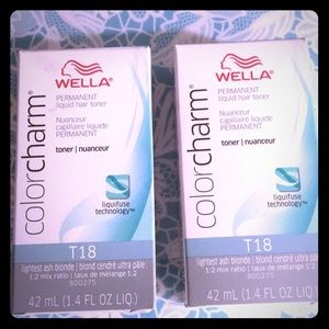 Must Go🎉 Wella T18 Hair Toner. 2 boxes.